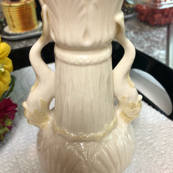 Belleek Accents Vintage Belleek Koi Fish Shell Vase Poshmark